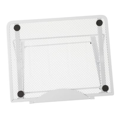 CAXUSD Foldable Laptop Rack Portable Computer Stand Laptop Stand Adjustable Height Strong Load-Bearing Capacity for Bookshelf Tablet