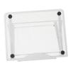 CAXUSD Foldable Laptop Rack Portable Computer Stand Laptop Stand Adjustable Height Strong Load-Bearing Capacity for Bookshelf Tablet view 1
