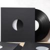 45 Record Sleeves, 20PCS 7inch Vinyl Record Inner Sleeves, Black Heavyweight Acid Free Paper for EP Records Storage view 1