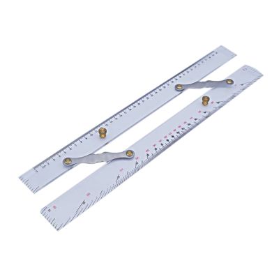kobeIeen Marine Navigation Plotter Parallel Ruler Navigation Parallel Ruler for-Boat Sea Chart Measuring Divider