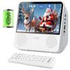 9.8" Portable DVD Player with Bluetooth, 1024 x 600 Screen, Portable DVD Player with Screen, 4000mAh Rechargeable, HiFi Speakers, Timer/Remote/Sync TV, Support DVD/CD/Bluetooth/AUX/AV/USB view 1