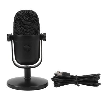 Bnineteenteam USB Condenser crophone, RGB Plug and Play PC Gaming c with Noise Reduction RGB Lighting Effect for Singing Podcast Recording Streaming