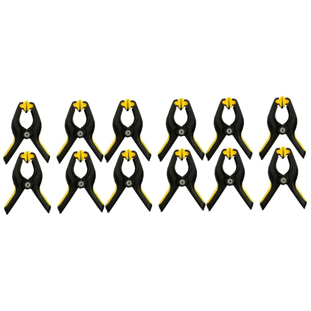 FELTECHELECTR 12pcs Lcd Screen Fastening Clamps Repair Tools - Grip Pressure-holding Design for Tablets and Lcd Screens Easy to Use Even Pressure Distribution
