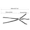 1/10 RC Car Simulation Toy Seat Belt, Driver Figure Safety Decoration Belt Accessories for 1:10 RC Crawler Axial SCX10 II 90046 D90 D110 TF2 view 2