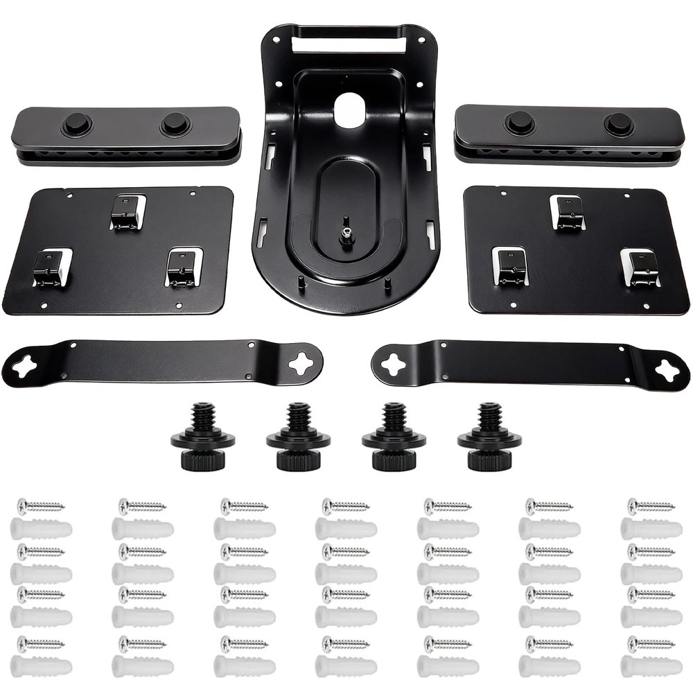 ahalolo Video/Rally Mounting Kit, Mounting Bracket Compatible with Logi Rally and Rally Plus for Speaker, Camera, Table Hub, and Display Hub (Part Number: 939-001644)