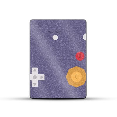 Glossy Glitter Skin Compatible with Amazon Kindle Paperwhite 5 6.8-inch 11th Gen (2021) - Retro Gamer 4 - Premium 3M Vinyl Protective Wrap Decal Cover | Crafted in The USA by MightySkins