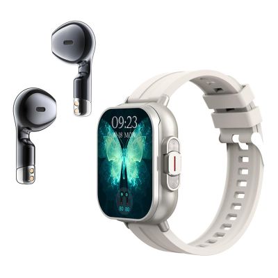 Bewinner Smart Watch with Earbuds, 2 in 1 Bluetooth Earphones & Smart Watches with 2.01 Inch HD Touchscreen, Sports Smart Watches with Weather Forecast & Message Reminders, for Android