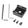 FELTECHELECTR 2sets Cold Shoe Mount Adapter for Camera Cage Threaded Flash Stand Adapter Non- Pads Easy to Install Compatible Led Light Accessories view 1