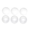 BUGUUYO 6pcs Double Convex Glass Lenses Diameter High Optical Performance for Labs Projects view 1