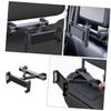 KICHOUSE Car Seat Tablet Holder Rear Seat Cell Phone Mount Headrest Holder Telescopic Arm Abs Silicone Material Wide Adjustment Range view 4