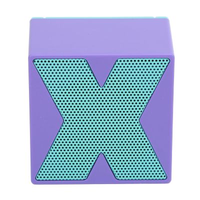 EBTOOLS Mini Bluetooth Speaker, Portable Tiny Speaker, Cordless Stereo Pairing, IP54 Small Speaker for Shower, Room, Bike, Car, Gift for Boys Girls Teens (Violet)