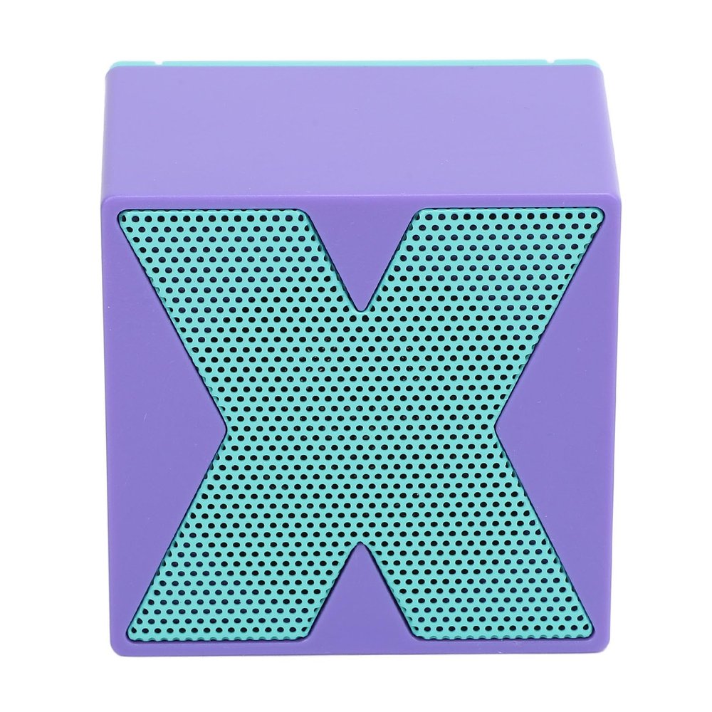EBTOOLS Mini Bluetooth Speaker, Portable Tiny Speaker, Cordless Stereo Pairing, IP54 Small Speaker for Shower, Room, Bike, Car, Gift for Boys Girls Teens (Violet)