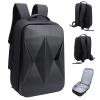 Mini Travel Bag, Backpack with Combination Lock, Satellite Outdoor Carrying Case, Dish Accessories Storage Bag for Cables, Power Supply view 2