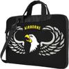 101st Airborne 3D Pattern Laptop Bag Shoulder Bag Computer Notebook Briefcase Messenger Bag view 1