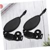 BRIGHTFUFU 2pcs Camera Wrist Strap Stabilizer Oval Shape Hand Strap for Dslr Mirrorless Cameras Durable Material Secure and Comfortable Design to Prevent Drops Black view 3