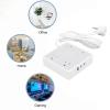 7 in 1 Flat Plug Power Strip, 17W Fast Charging Power Board with 4 Outlets 3 USB Ports, Smart Desktop Charging Statio with 5FT Extension Cord, for Home Office Dorm Room view 3