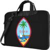 Seal of Guam 3D Pattern Laptop Bag Shoulder Bag Computer Notebook Briefcase Messenger Bag view 1