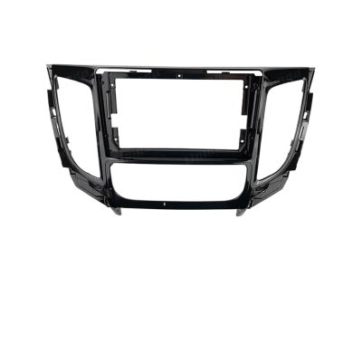 Radio Frame 9 Inch Car Radio DVD GPS Mp5 PC Plastic Plane Frame 2 Fit For Mitsubishi Triton L200 2017+ Kit Convenient(U0321 Frame)