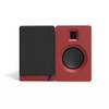 Kanto TUK Powered Speaker with Headphone Out | Built-in USB DAC | Dedicated RCA with Phono Pre-amp | Bluetooth | AMT Tweeter | 5.25" Driver | Pair | Matte Red view 2
