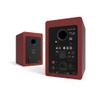 Kanto TUK Powered Speaker with Headphone Out | Built-in USB DAC | Dedicated RCA with Phono Pre-amp | Bluetooth | AMT Tweeter | 5.25" Driver | Pair | Matte Red view 3