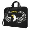 101st Airborne 3D Pattern Laptop Bag Shoulder Bag Computer Notebook Briefcase Messenger Bag view 2