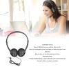 Alomejor Classroom Headphones Lightweight ABS Wired On Ear Stereo Headset for Kids Teens and Adults view 4
