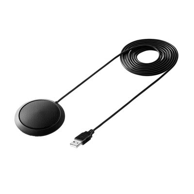 CAXUSD Pickup Range USB Meeting Microphone Play Desktop Computer Mic for Conference Table Use