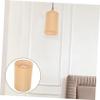 HOLIDYOYO Bamboo Pendant Lamp Shade Decorative Woven Lamp Shade Cover Home Decor Rustic Style view 4