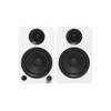 Kanto YUW 140W Powered Speakers with Bluetooth 4.2 and RCA Input | Features Signal Detection and Auto Stand-by | Remote Included | Pair | Matte White view 2