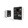 Kanto YUW 140W Powered Speakers with Bluetooth 4.2 and RCA Input | Features Signal Detection and Auto Stand-by | Remote Included | Pair | Matte White view 3