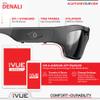 iVue Denali 2K/1080P HD Camera Glasses POV Video Recording Sport Sunglasses DVR Eyewear, Up to 60fps, 64gb Memory view 3