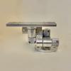 Balzout Silver 4" Bullet Base Aluminum Mount Fits Garmin Hummingbird Lowrance LGRB4-SLV view 1