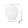 CIYODO Shape Acrylic Lampshade Cover Decorative Light Fixture Cover Stylish Lamp Shade Reusable Design for Elegant Decor view 2