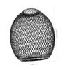 HOLIDYOYO Hollow Out Metal Lamp Shade Pastoral Style Decorative Cover for Pendant Ceiling Lights Retro Drum Shape for Home Restaurant Decor view 4
