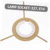WHAMVOX Metal Lamp Shades Hollow Out Design Ceiling Light Table Lamp Cover Socket Home Decor view 4