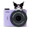 Kuromi Mini Kids Digital Camera & Video Camcorder by Kidamento, 32GB Memory Card, Adjustable Soft Strap Lanyard, Scavenger Hunt Momento Book - Model A Kuromi view 1