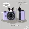 Kuromi Mini Kids Digital Camera & Video Camcorder by Kidamento, 32GB Memory Card, Adjustable Soft Strap Lanyard, Scavenger Hunt Momento Book - Model A Kuromi view 2