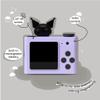 Kuromi Mini Kids Digital Camera & Video Camcorder by Kidamento, 32GB Memory Card, Adjustable Soft Strap Lanyard, Scavenger Hunt Momento Book - Model A Kuromi view 3
