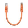 ACGTUY 20cm 30cm 50cm Short CAT 6 RJ45 Network LAN Cable Ethernet Patch Cord(Orange,0.5m) view 1