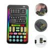 CAXUSD Compact Mini Sound Card Easy to Use Voice Changer for Live Streaming Entertainment Recording view 2