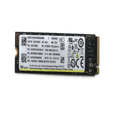 New Genuine SSD for Lenovo Thinkpad Workstation ThinkStation Thinkpad Carbon 2T M.2,2280 PCIe4x4 KIX Opal LTS SSD Hard Drive 5SS1D71704 5SS1L46687