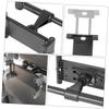 KONTONTY Adjustable Headrest Mount for Tablets and Phones Rotation Easy Installation for Back Seat During Road Trips Compatible with Devices view 1