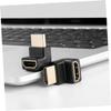 CAXUSD 2pcs Video Connector Adapter U-Shaped Female to Male Converter for Projectors Tvs and Monitors High-Definition Resolution Easy Installation Versatile Connection view 4