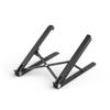 KONTONTY Portable Laptop Stand Ergonomic Heightening Bracket for Desk Use Lightweight Notebook Holder Black view 1