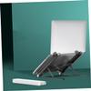 KONTONTY Portable Laptop Stand Ergonomic Heightening Bracket for Desk Use Lightweight Notebook Holder Black view 4