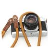 KICHOUSE Fashionable Leather Camera Rope Strap Comfortable Halter Strap for Compact and Micro-single Cameras Durable Design Elegant Coffee Color for Photography Enthusiasts view 4