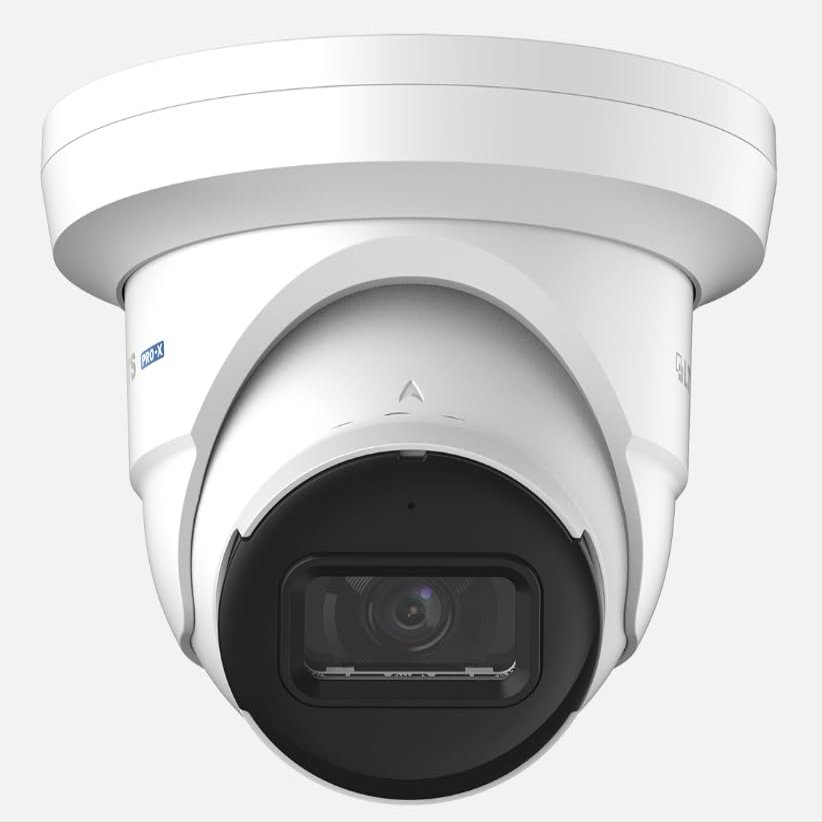 LTS LXIP3582W-28MDA, Pro-X, IP, 8MP, 2.8mm, Fixed-Lens, Turret, 120dB True WDR, 3D DNR, SD Card, Built-in Mic, POE Power Support, IP67, MD 2.0 - Human and Vehicle Detection