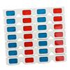KICHOUSE 50pcs Stereoscopic Glasses Red Blue Paper-Framed Theater Home Lightweight Safe view 1