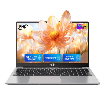 Ghost Manta 15.6 FHD Student Laptop, Intel Pentium Quad-Core N100(Beat to i3-1115G4, Up to 3.4GHz), 8GB RAM, 256GB SSD, 2 Years Warranty, Type-C 65W Charger, Fingerprint, red