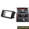 BBLKLQJDM Stereo Dash kit Double Din Stereo Panel Compatible with Mazda CX-9 2007+ DVD Fascia Radio Refitting in Dash Mount Install Kit CD Face Plate(178x102mm) view 3
